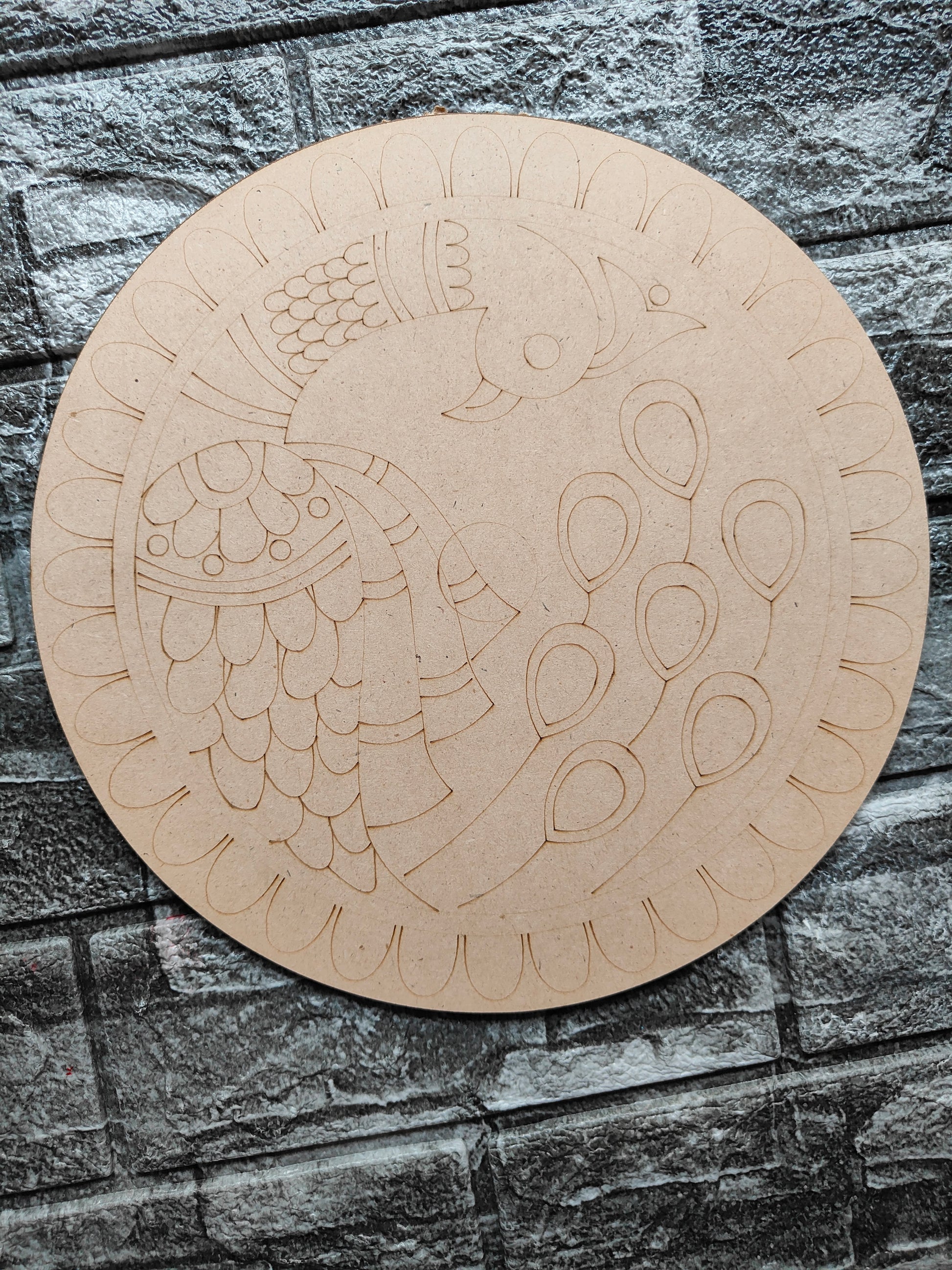 10" Pre-Marked MDF A2 - Kraft ki Dukaan