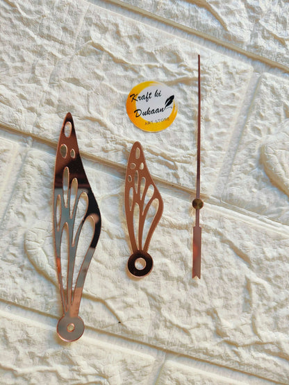 acrylic-butterfly-clock-hands-copper-color-set