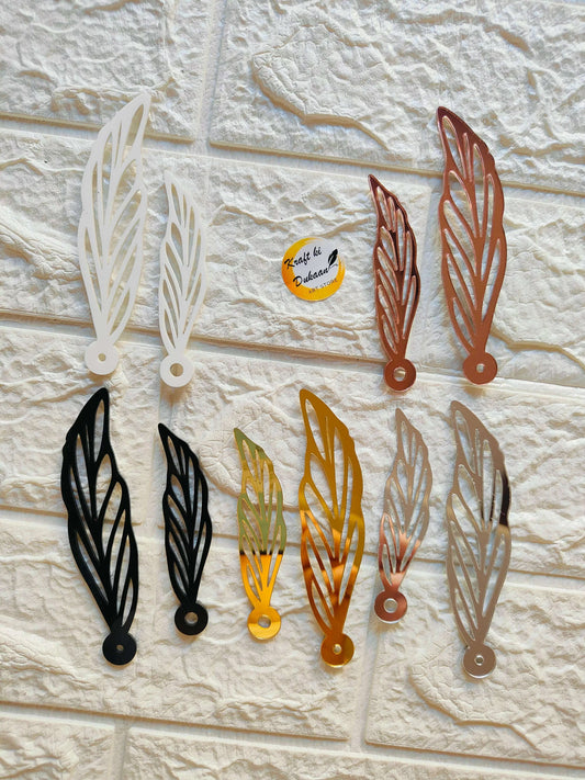 acrylic-butterfly-clock-hands-mixed-color-leaf-set