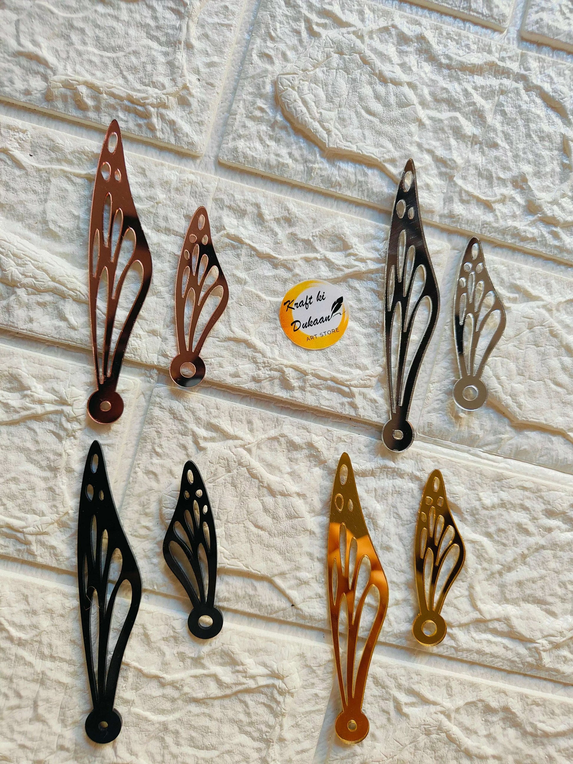 acrylic-butterfly-clock-hands-mixed-colors-set