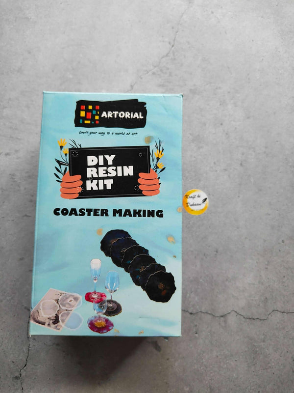 DIY Resin Coaster Making Kit for Creative Projects | Kraft ki Dukaan