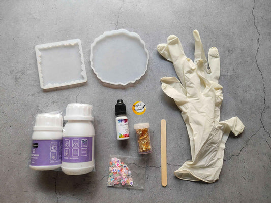 DIY Resin Coaster Making Kit
