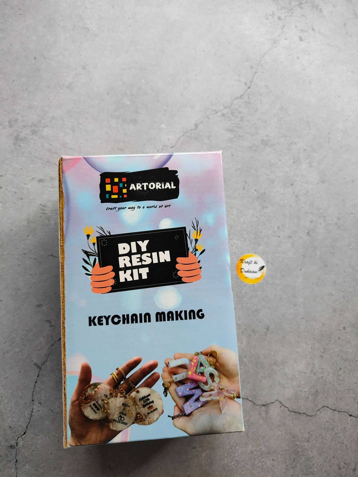 artorial-diy-resin-keychain-making-kit-packaging-design