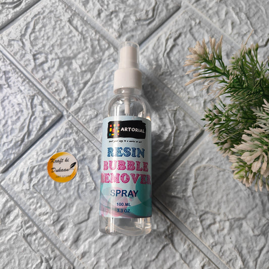 Kraft ki Dukaan Resin Bubble Remover Spray 100ml for Smooth Resin Finishes