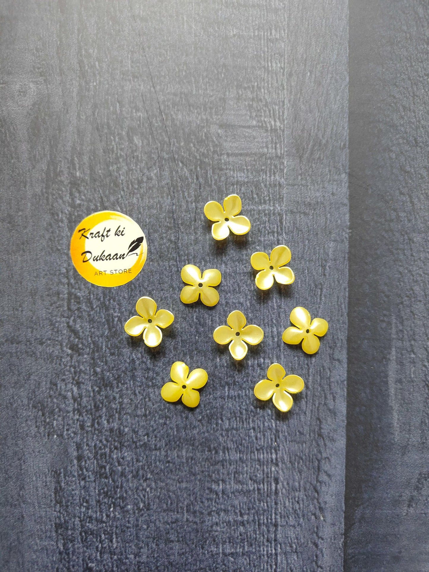 colorful-flower-beads-pack-yellow-flowers-7-pieces