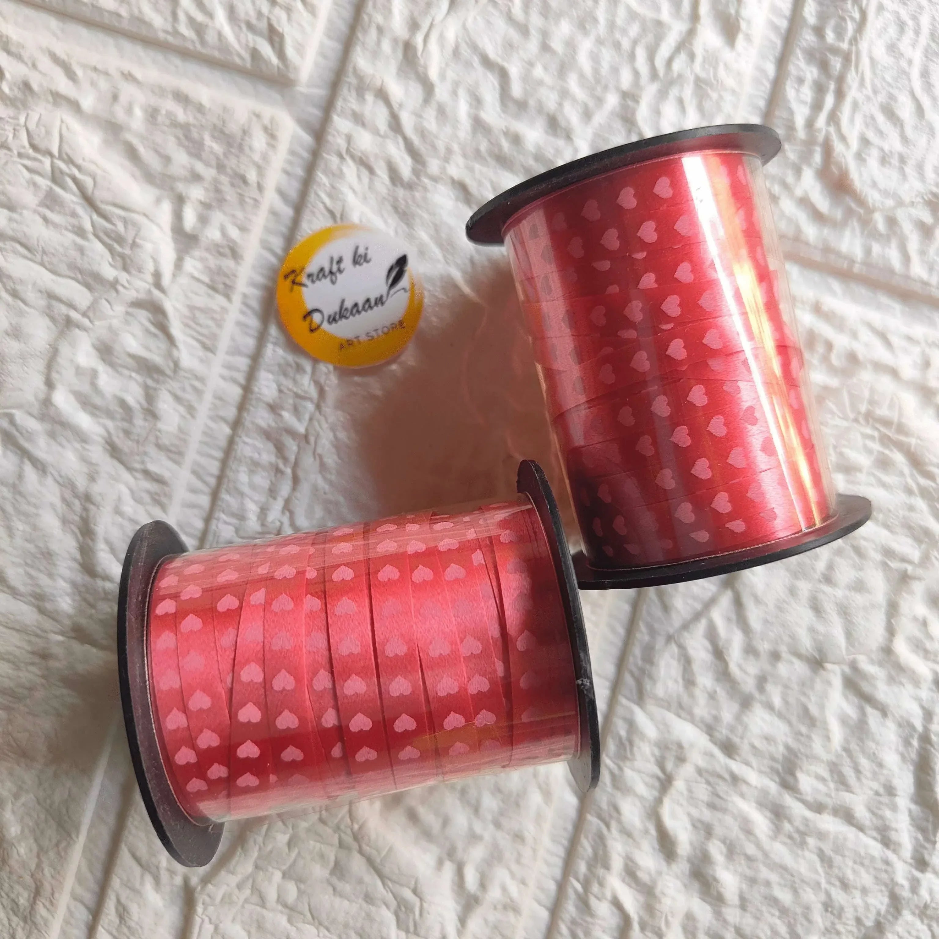 Cute Printed Ribbon for Crafts - Perfect for DIY Projects | Kraft ki Dukaan