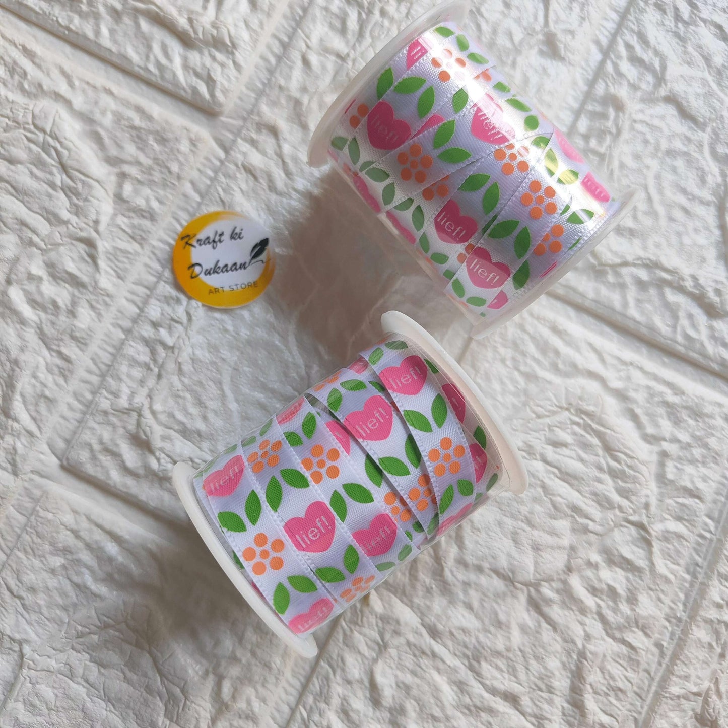 crafts-printed-ribbon-for-crafts-apple-pattern-rolls