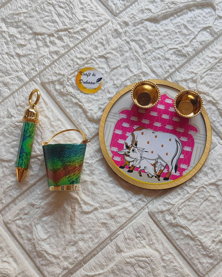 decorative-bucket-and-plate-set-multicolor-pen