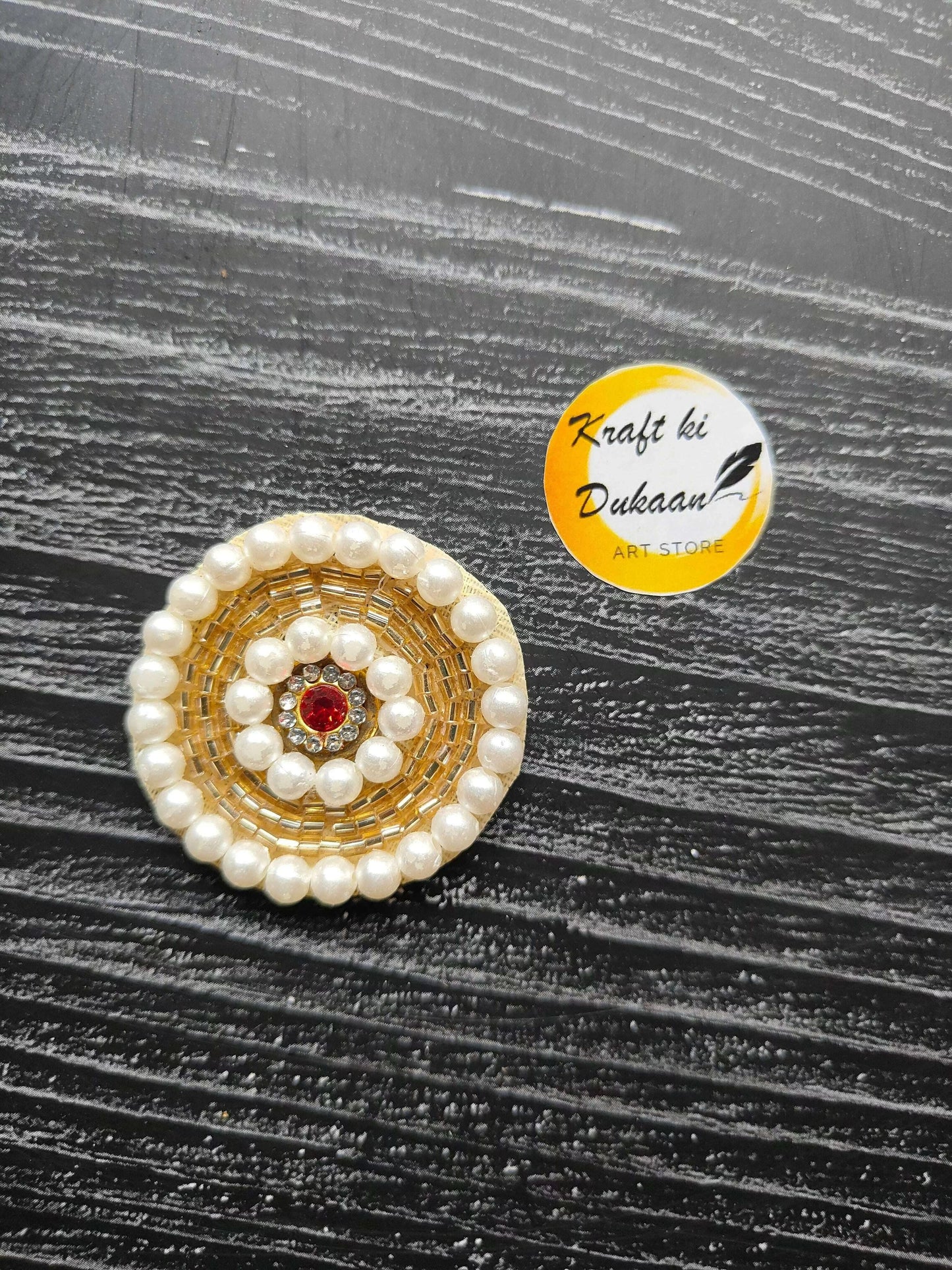 decorative-patch-for-crafts-pearl-design-golden-background-2