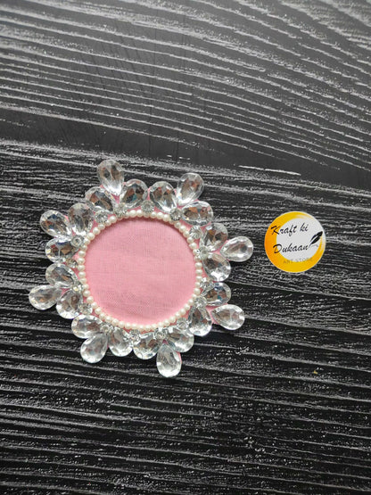 decorative-resin-patch-pink-fabric-with-clear-beads-2