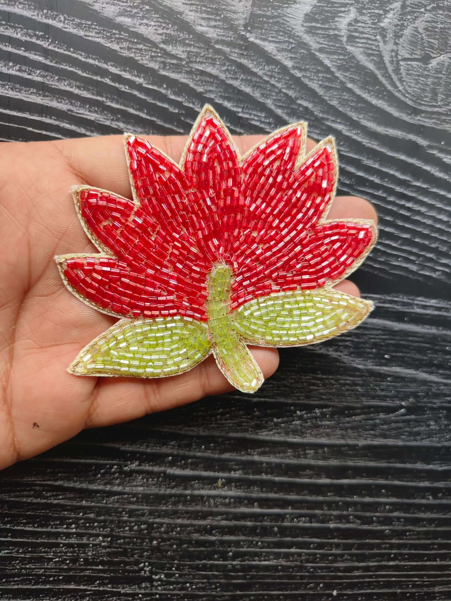 decorative-resin-patch-red-flower-design