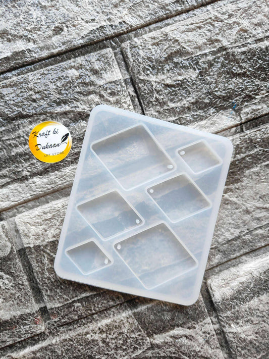 6 Cavity Diamond Shape Mould