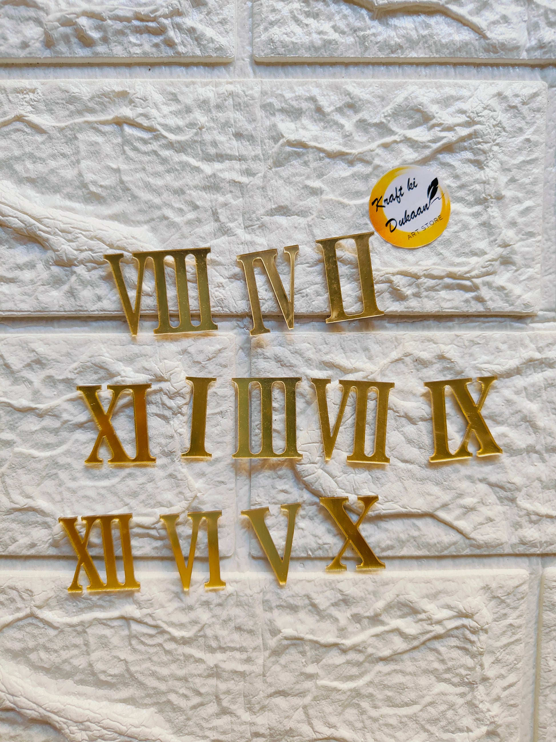 Clock Numbers Set A11 - Kraft ki Dukaan