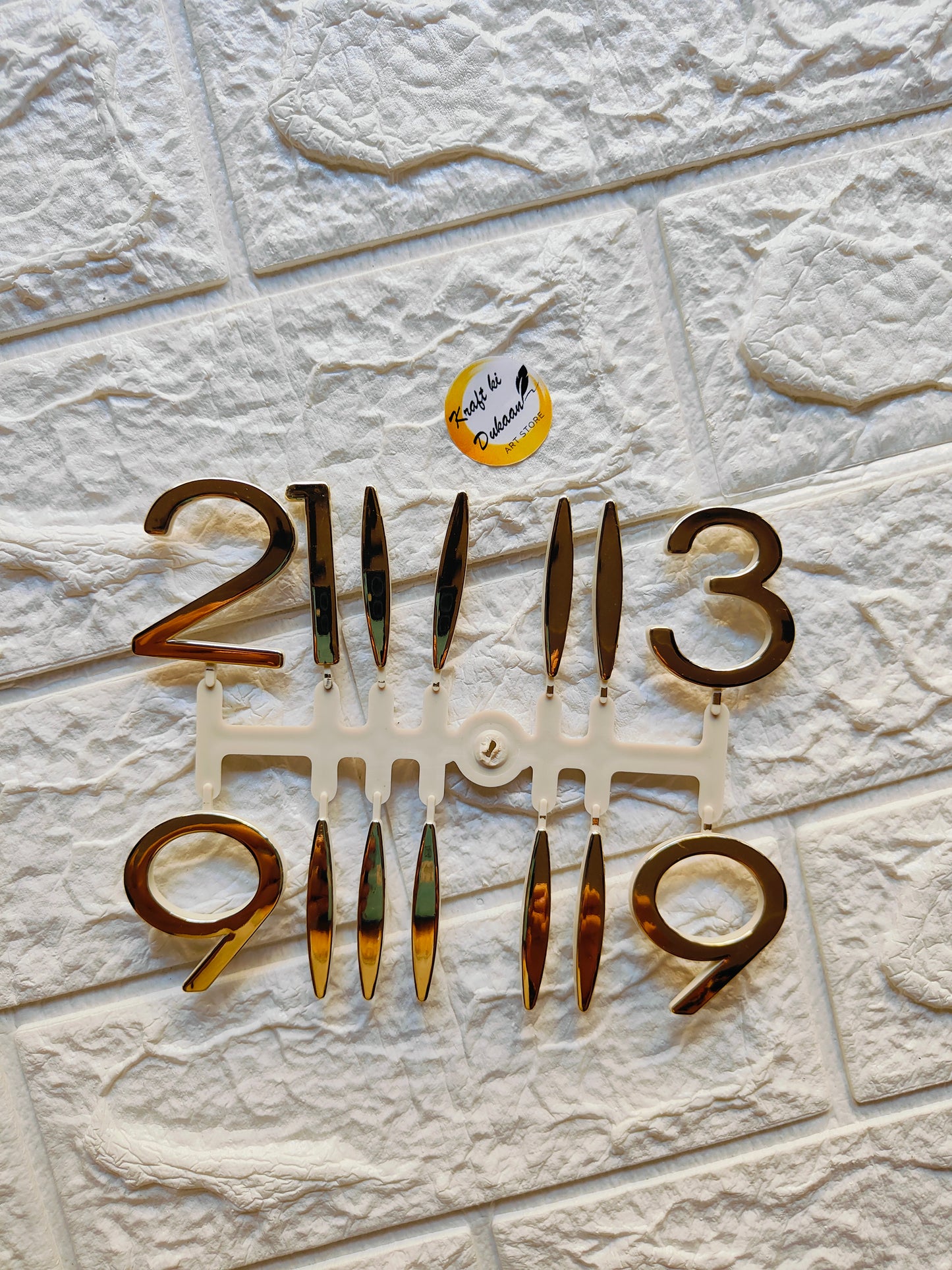 Clock Numbers Set A8 - Kraft ki Dukaan