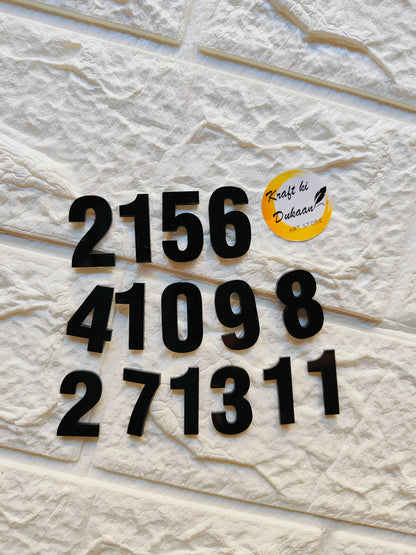 Clock Numbers Set A1 - Kraft ki Dukaan