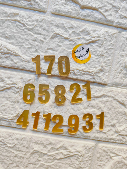 Clock Numbers Set A1 - Kraft ki Dukaan