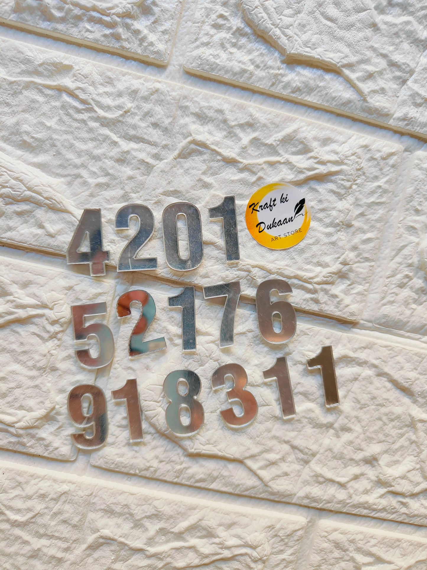 Clock Numbers Set A1 - Kraft ki Dukaan