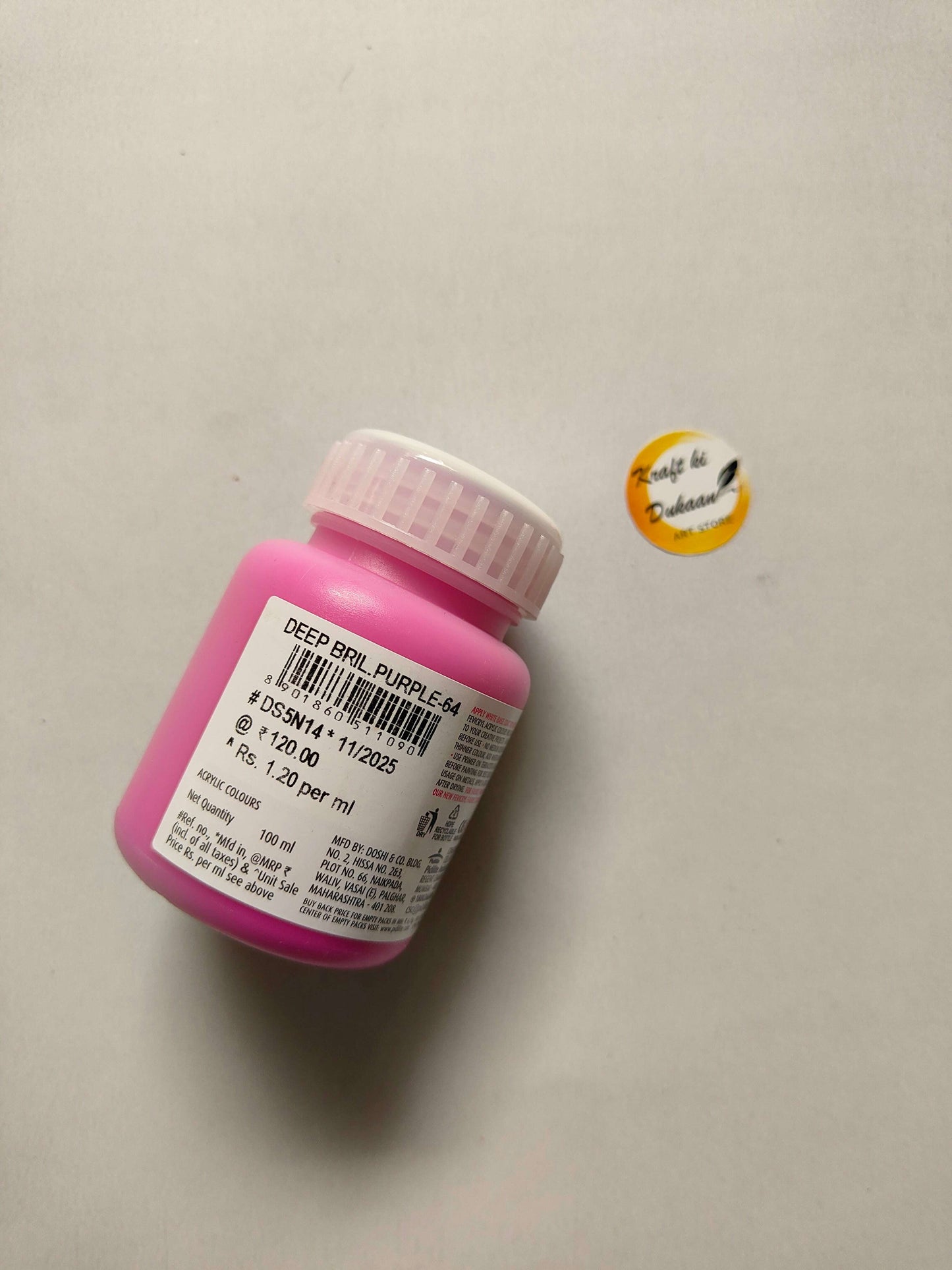 fevicryl-acrylic-color-100ml-deep-pink-purple-64