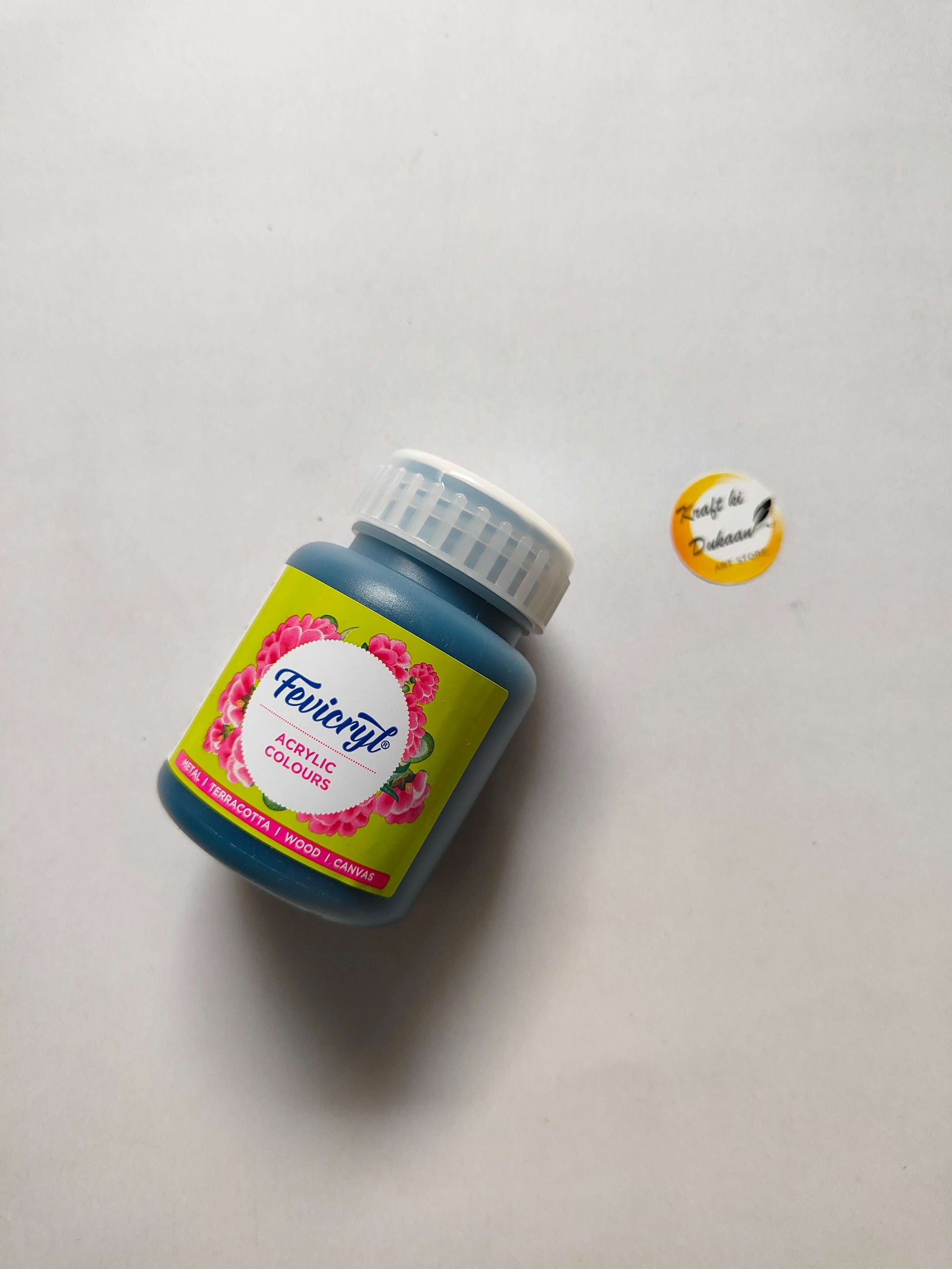 fevicryl-acrylic-color-100ml-turquoise-blue-flower