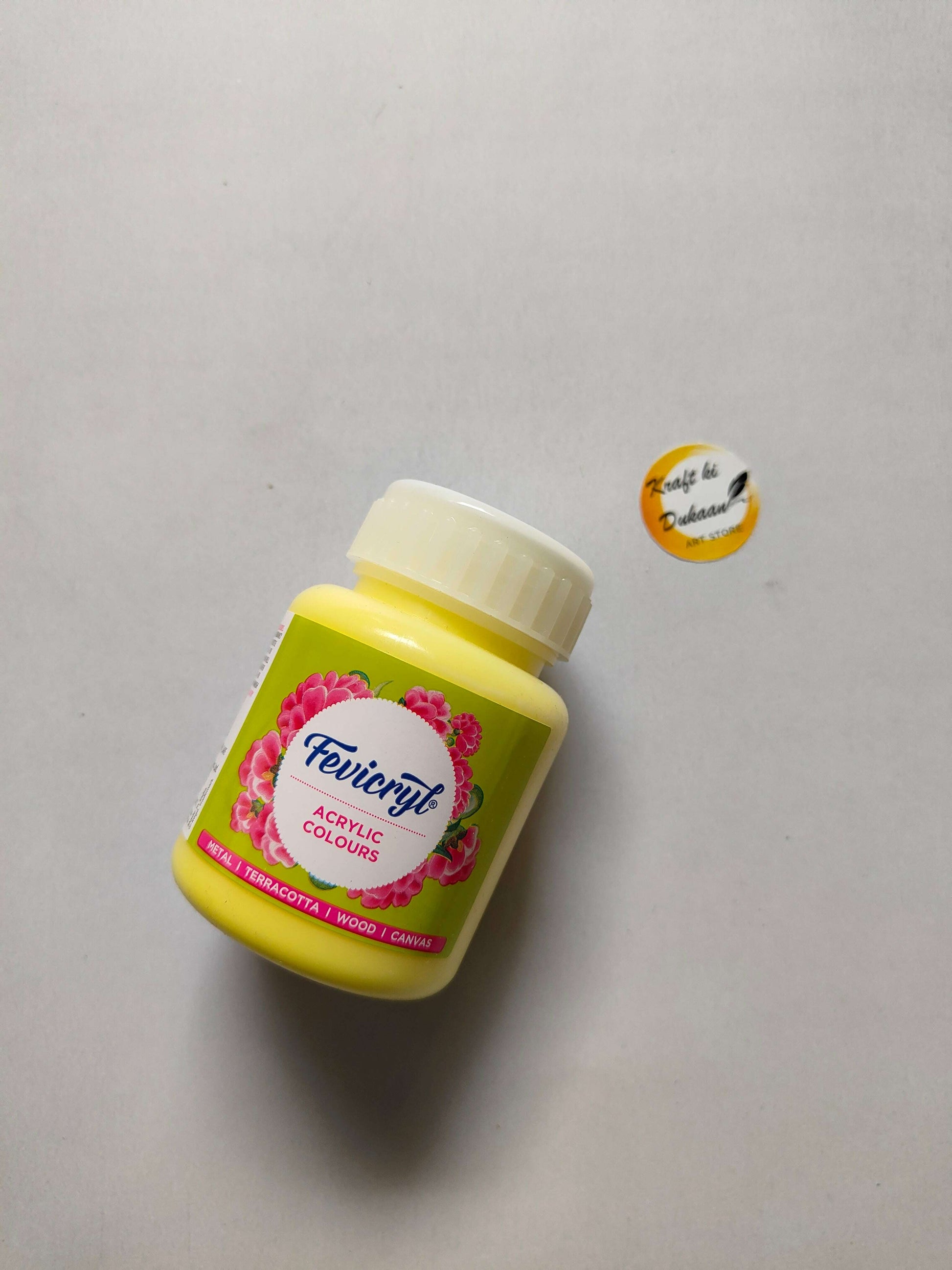 fevicryl-acrylic-color-100ml-yellow-flower-2