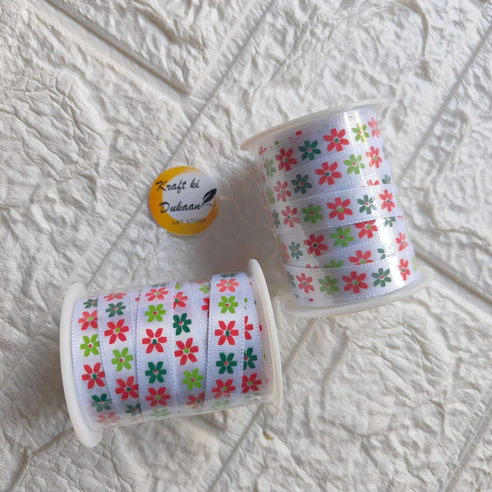 floral-printed-ribbon-for-crafts-red-green-flowers