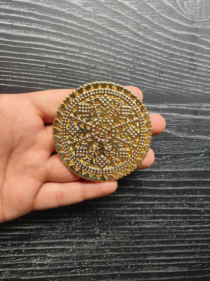 golden-t-light-plate-handheld-decorative-design