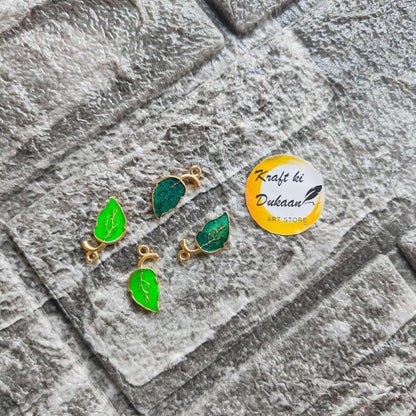 green-leaf-metal-charms-set-of-four-leaf-designs