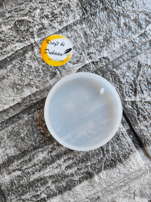 2 inch round keychain mould from Kraft ki Dukaan, perfect for DIY crafting projects