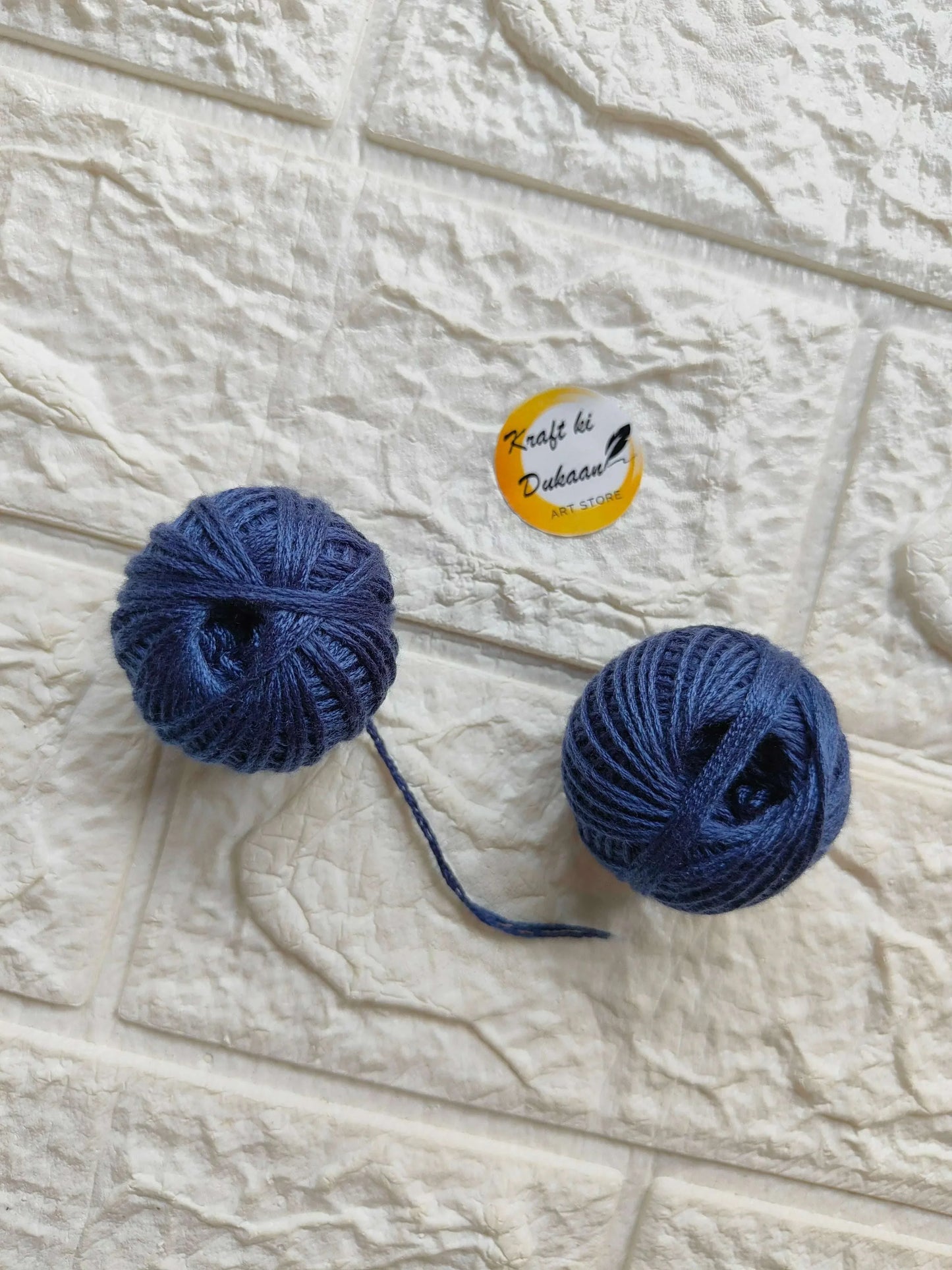 kraft-bi-dukaan-rakhi-thread-roll-navy-yarn-ball