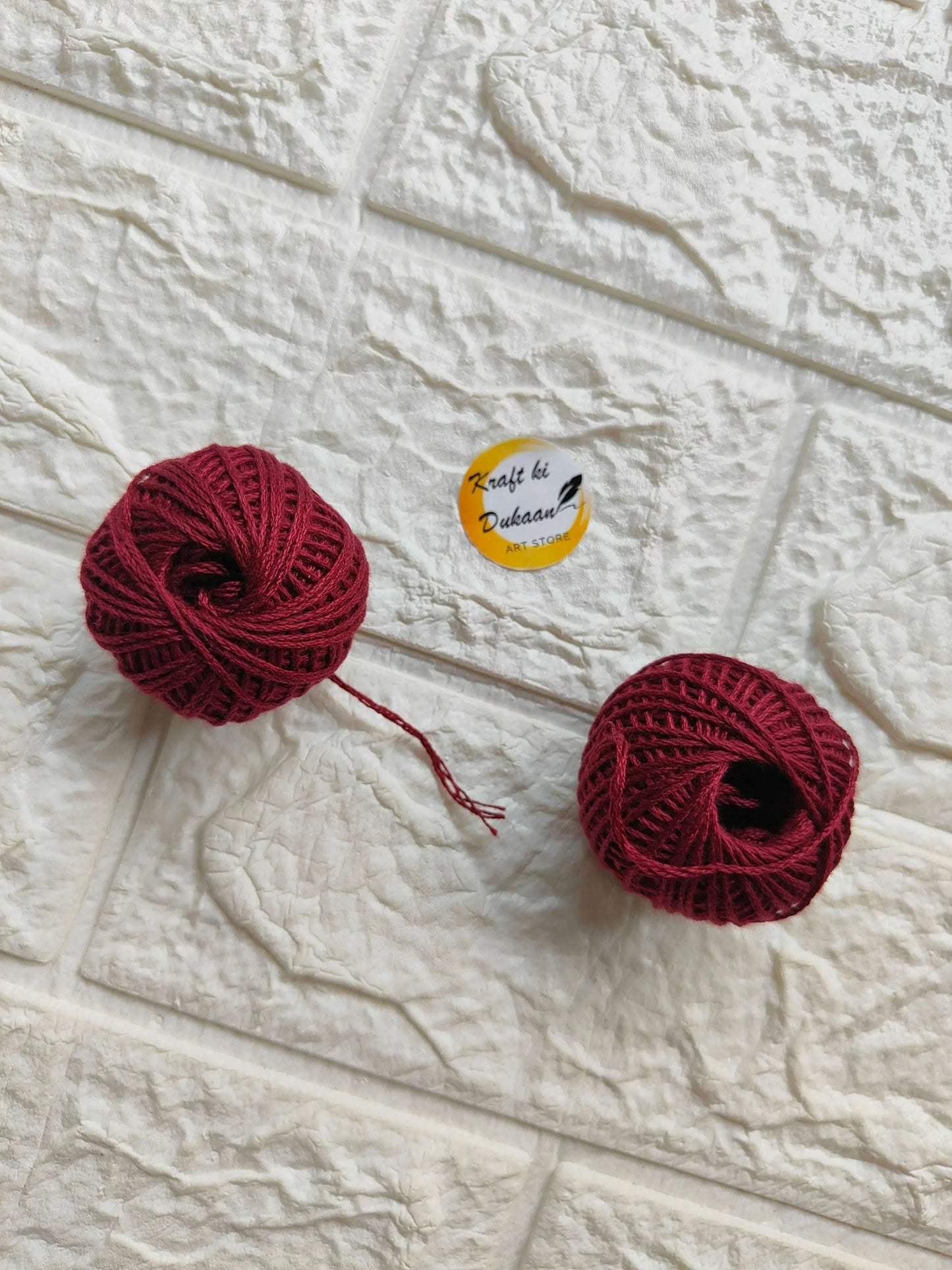 kraft-bi-dukaan-rakhi-thread-roll-red-yarn-ball
