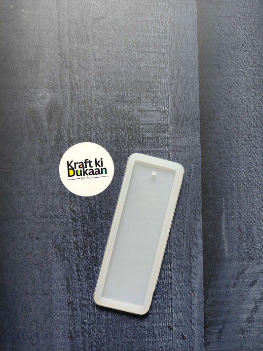 4" plain bookmark mould—rectangular tray with rounded corners
