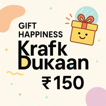 Kraft ki Dukaan Gift Card ₹150
