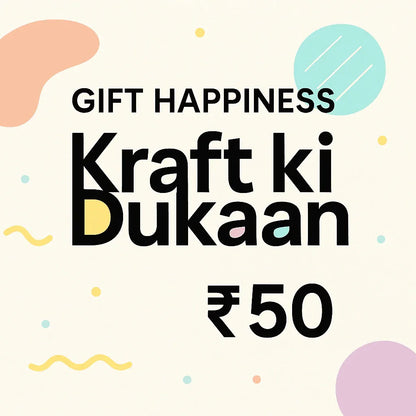 Kraft ki Dukaan Gift Card ₹50
