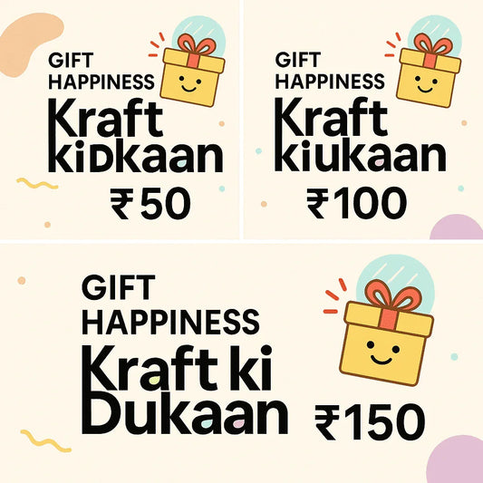 Gift Card Kraft Ki Dukaan ₹50 & ₹100