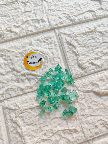 kraft-ki-dukaan-crystal-stones-for-resin-art-green-aggregated