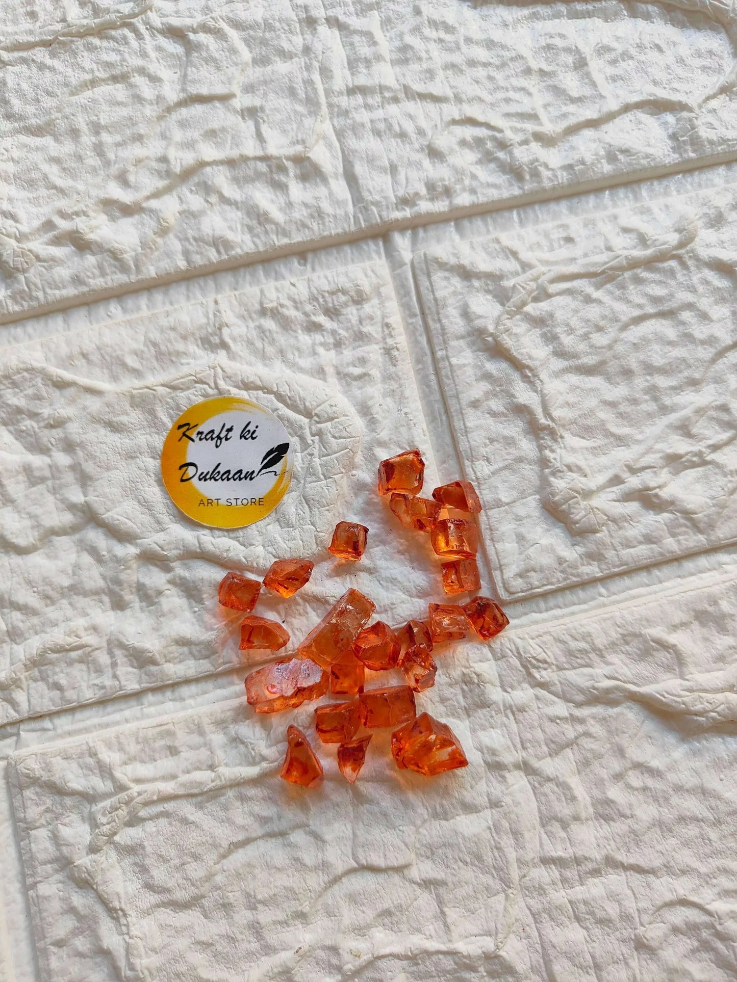 kraft-ki-dukaan-crystal-stones-for-resin-art-orange-aggregated