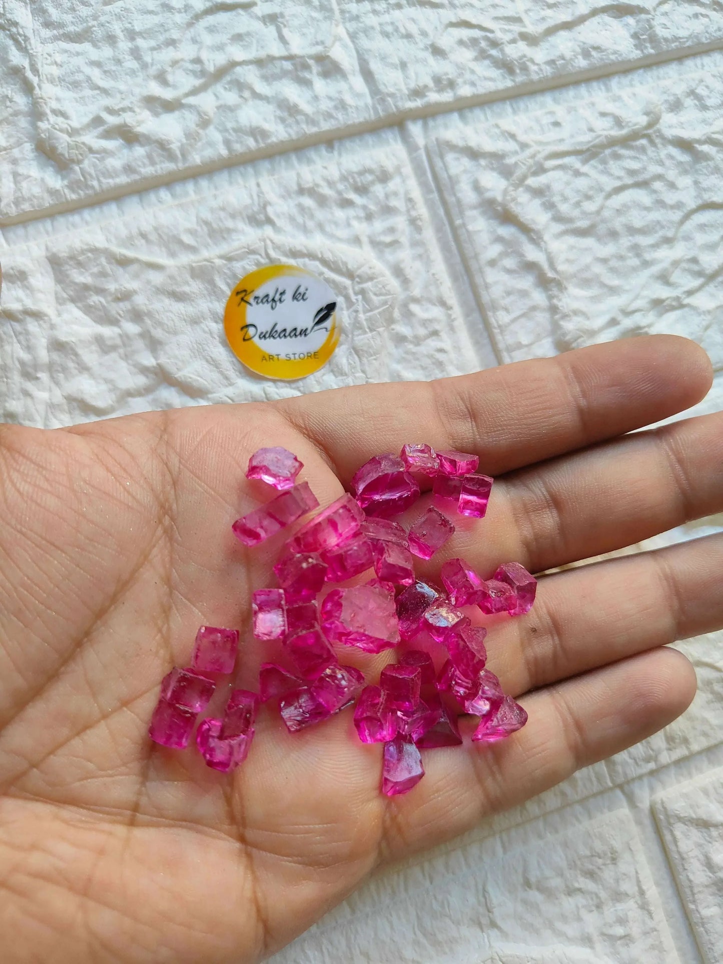 kraft-ki-dukaan-crystal-stones-for-resin-art-pink-handheld