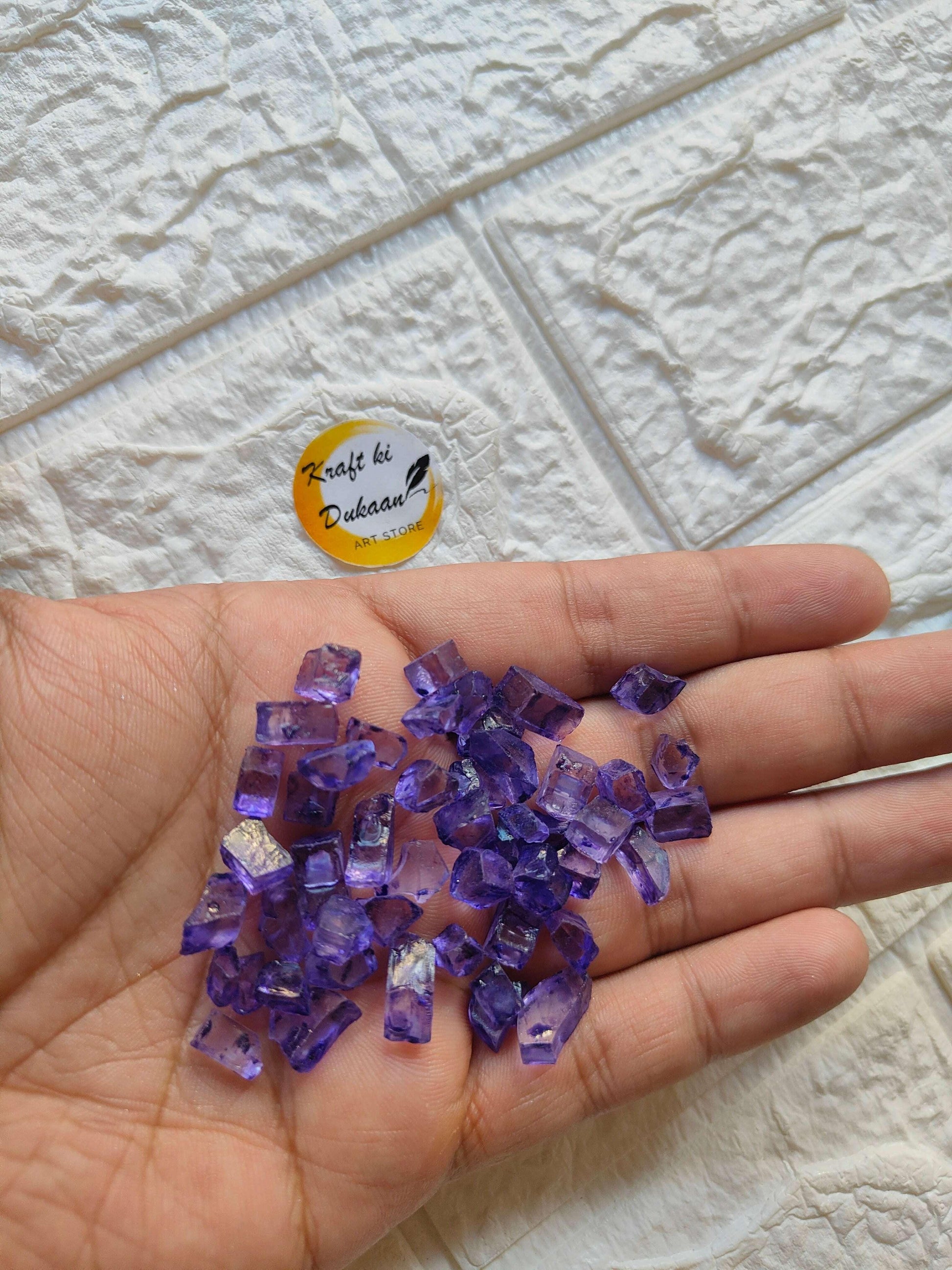 kraft-ki-dukaan-crystal-stones-for-resin-art-purple-handheld