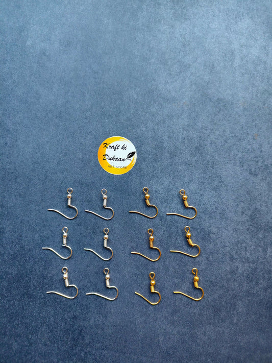kraft-ki-dukaan-earring-hook-pack-of-20-gold-silver-mixed