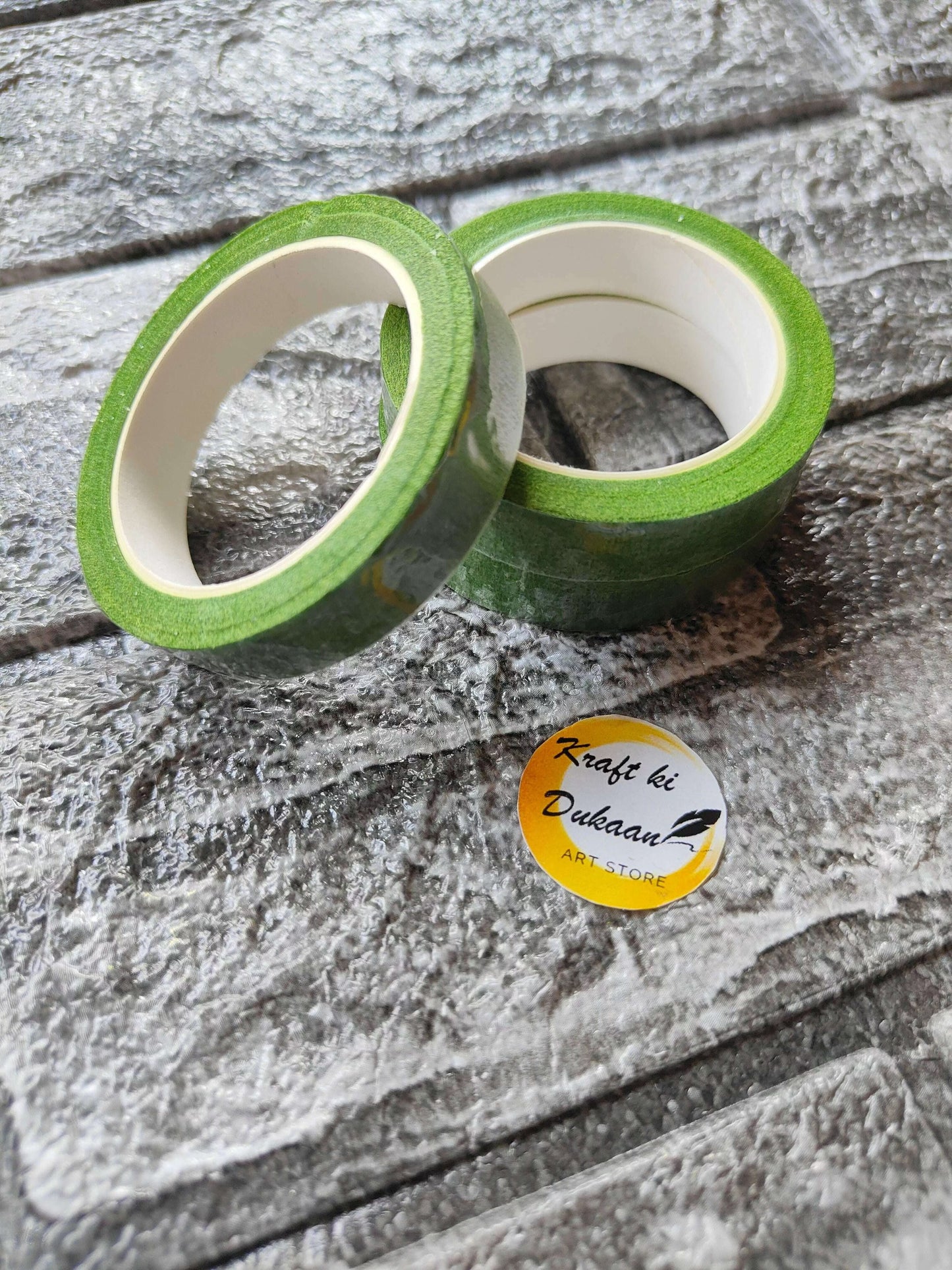 kraft-ki-dukaan-floral-tape-for-flower-arrangements-dark-green
