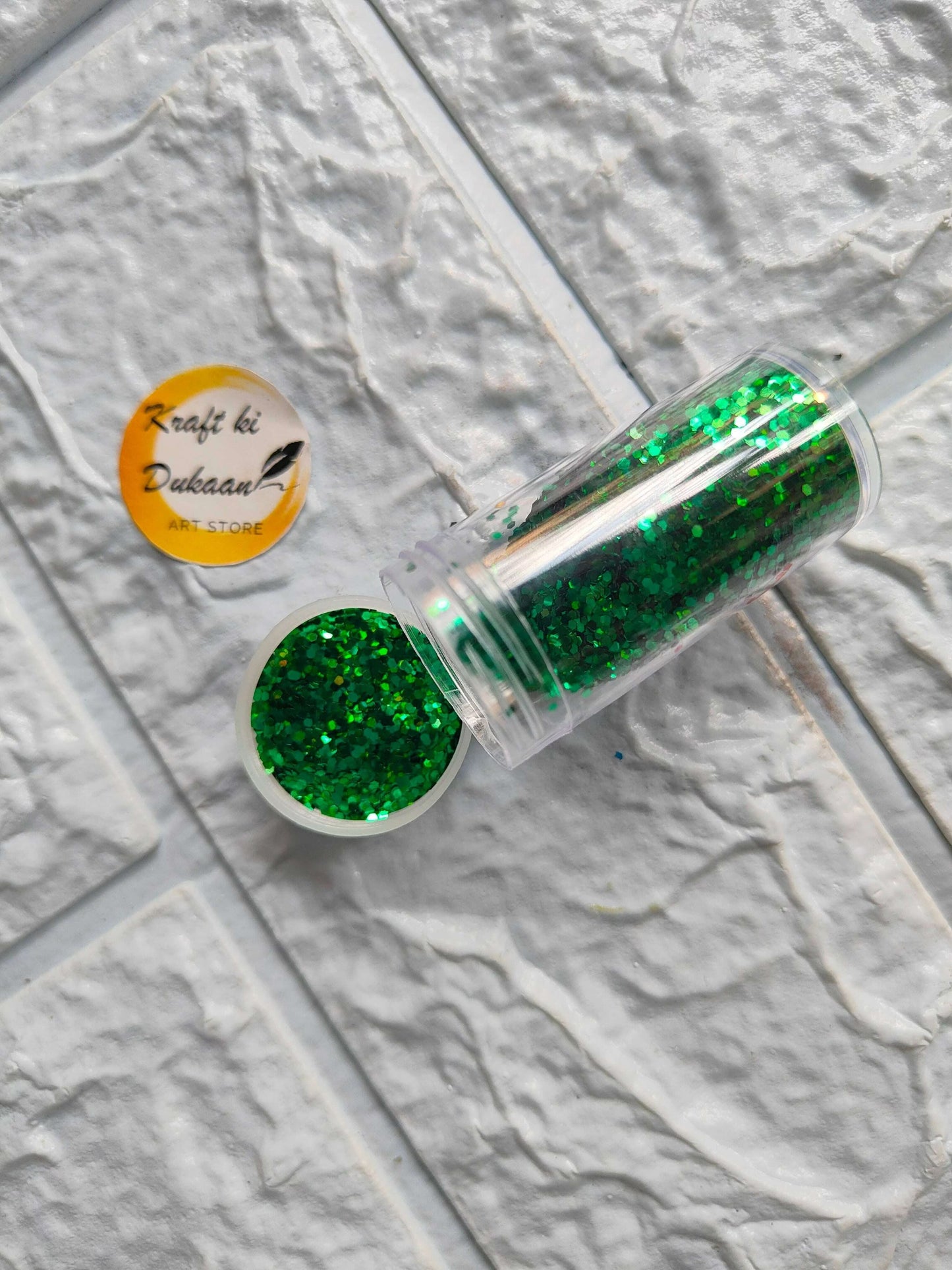 kraft-ki-dukaan-glitter-chunks-for-resin-art-green