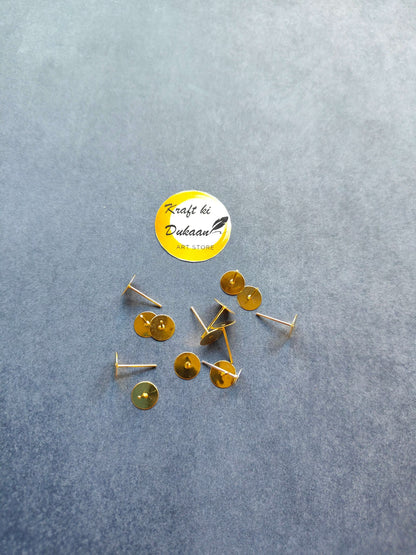 kraft-ki-dukaan-golden-earring-stud-pack-medium-size