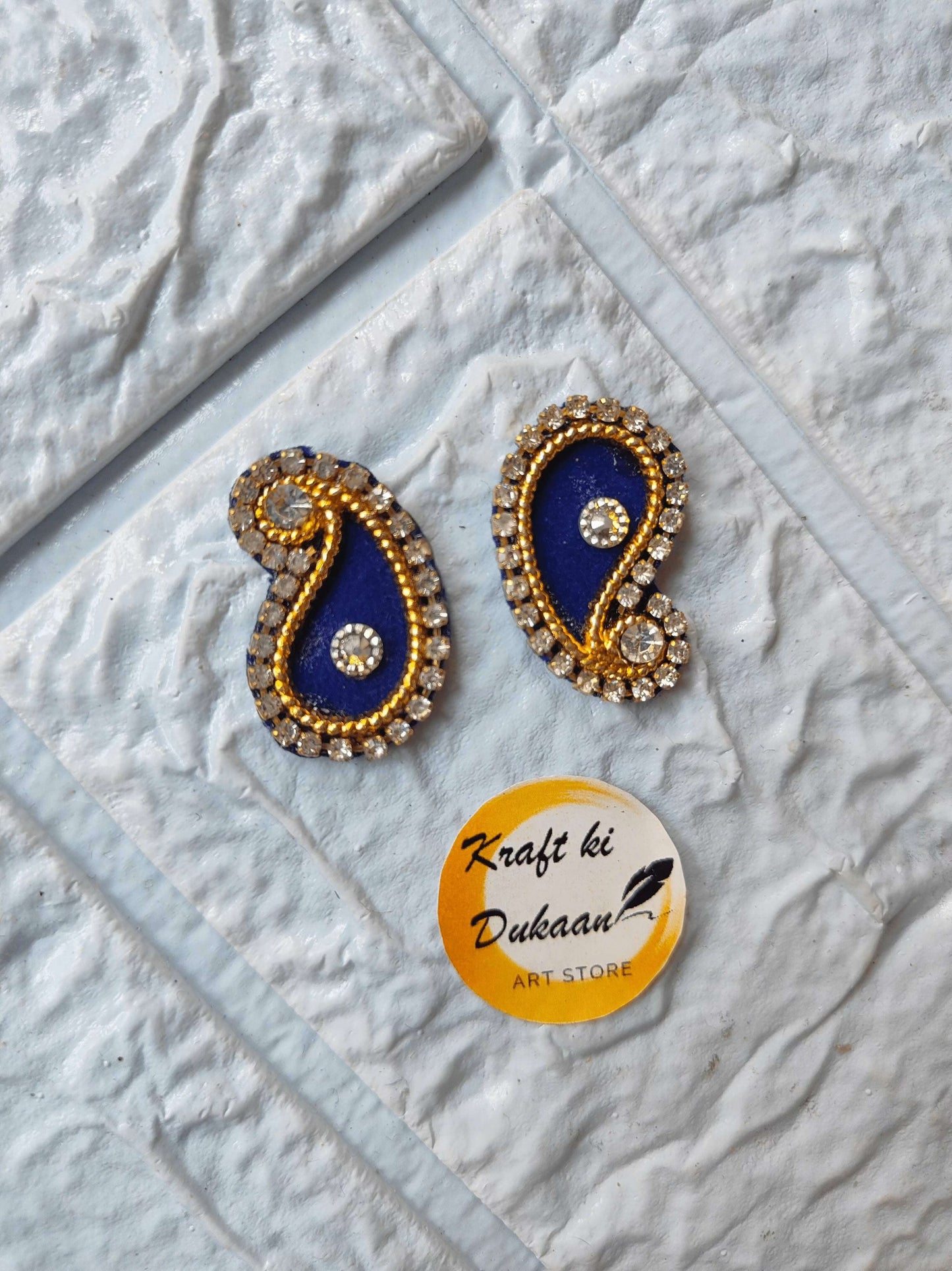 kraft-ki-dukaan-kundan-patch-booti-pack-blue-gold