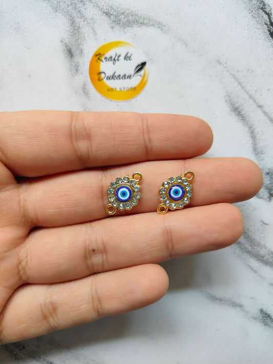 kraft-ki-dukaan-metal-charms-pendant-set-pair-with-evil-eye