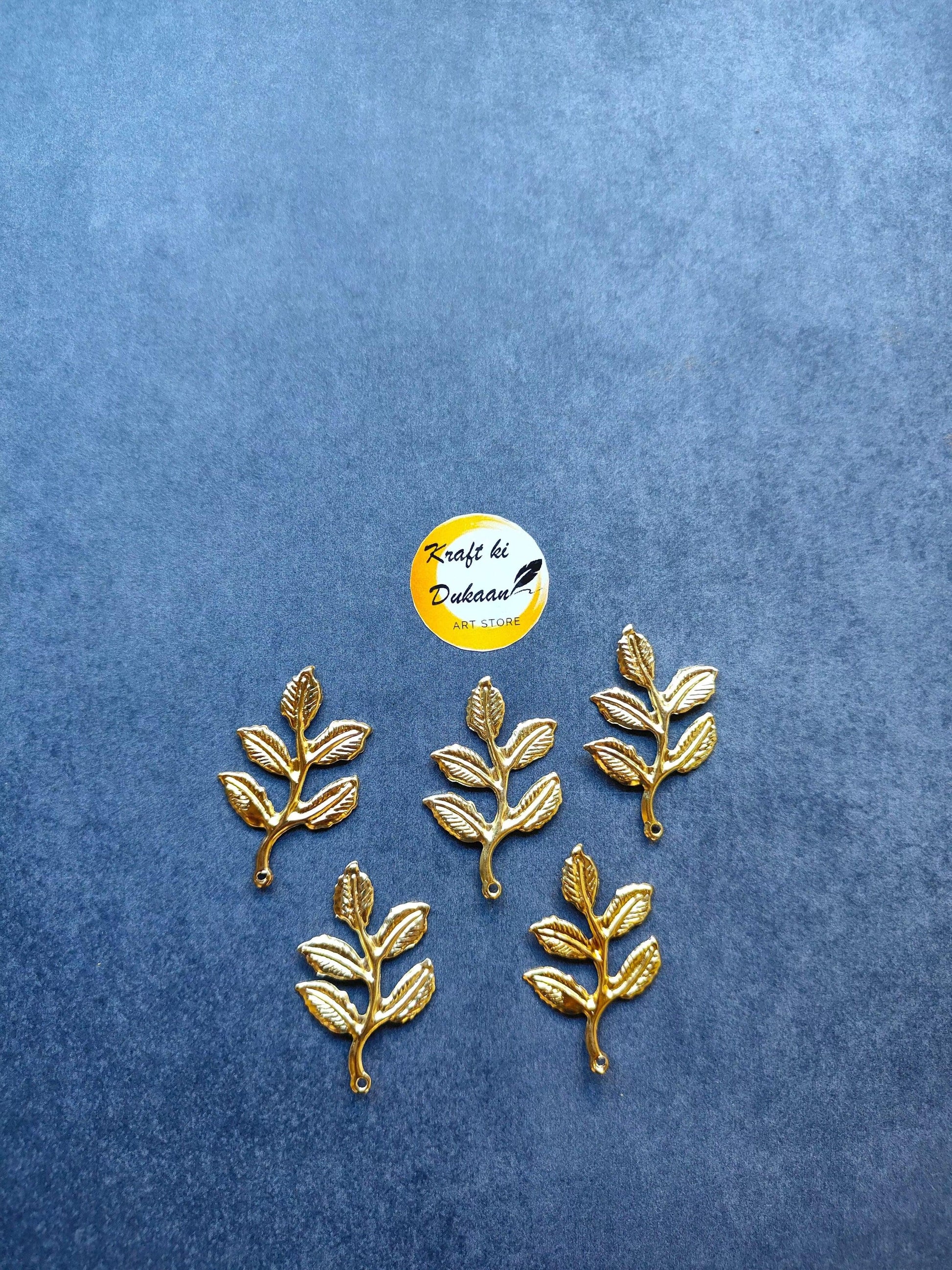 kraft-ki-dukaan-metal-leaf-embellishments-for-resin-art-gold-leaf-pack