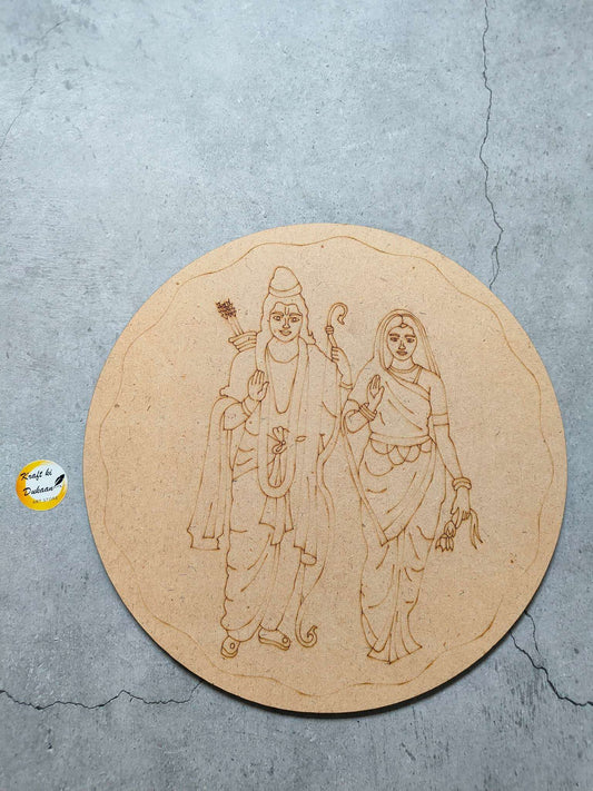 lord-ram-sita-pre-outlined-mdf-round-wooden-figure-2