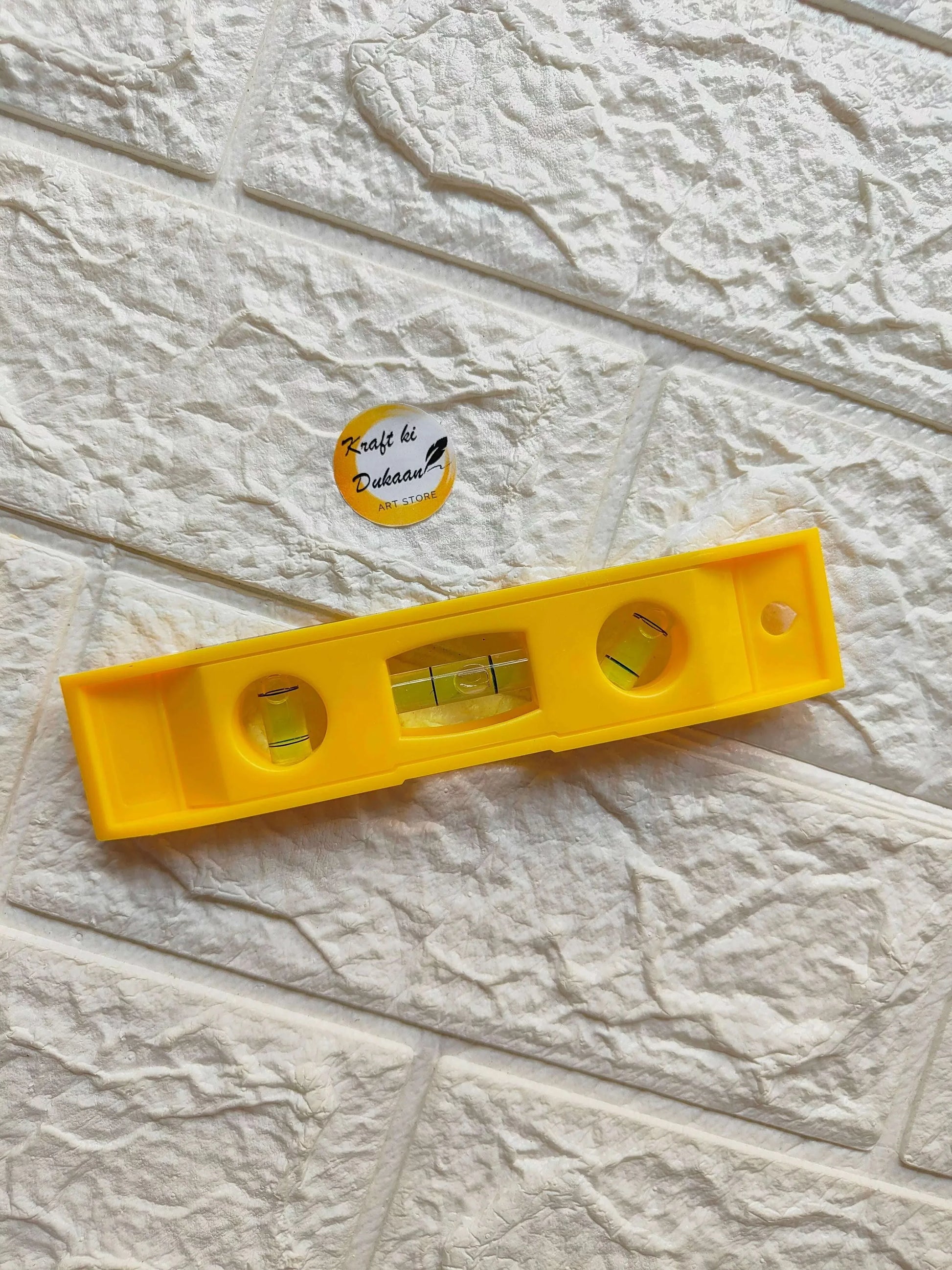 Magnetic Bubble Ruler Magnetic Bubble Level Ruler for Precise Measurements | Kraft ki Dukaan