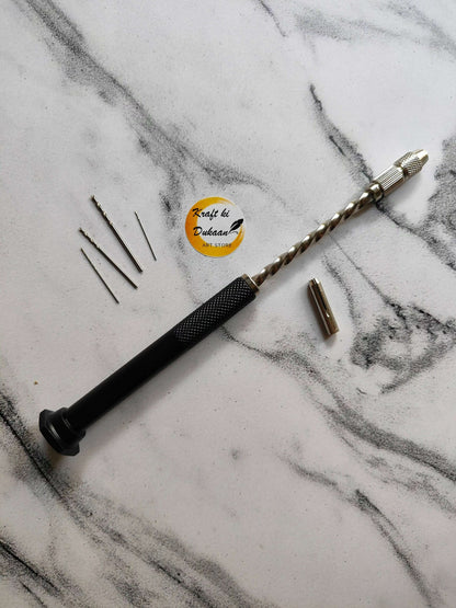 manual-hand-drill-for-crafts-black-handle-metal-drill-bit