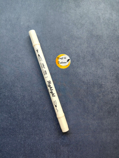 metallic-markers-for-crafts-white-highlighter-marker