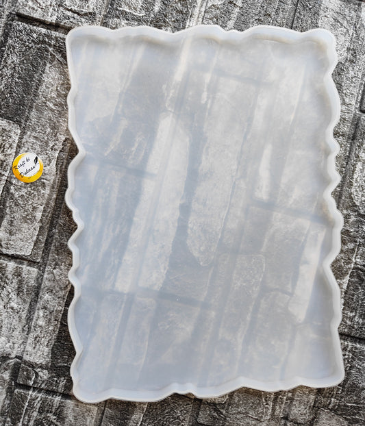 Kraft ki Dukaan Tray Mould in Unique Shape for DIY Resin Craft Projects and Baking